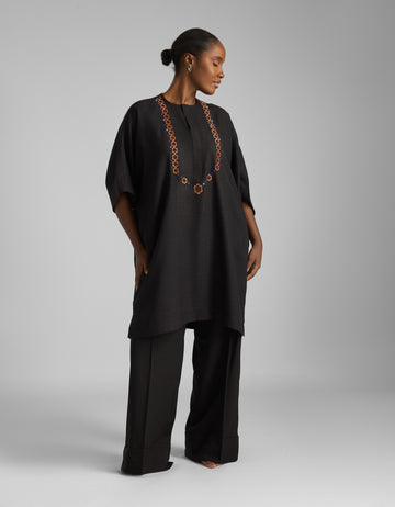 Fujah Female Two-Piece Kaftan 055