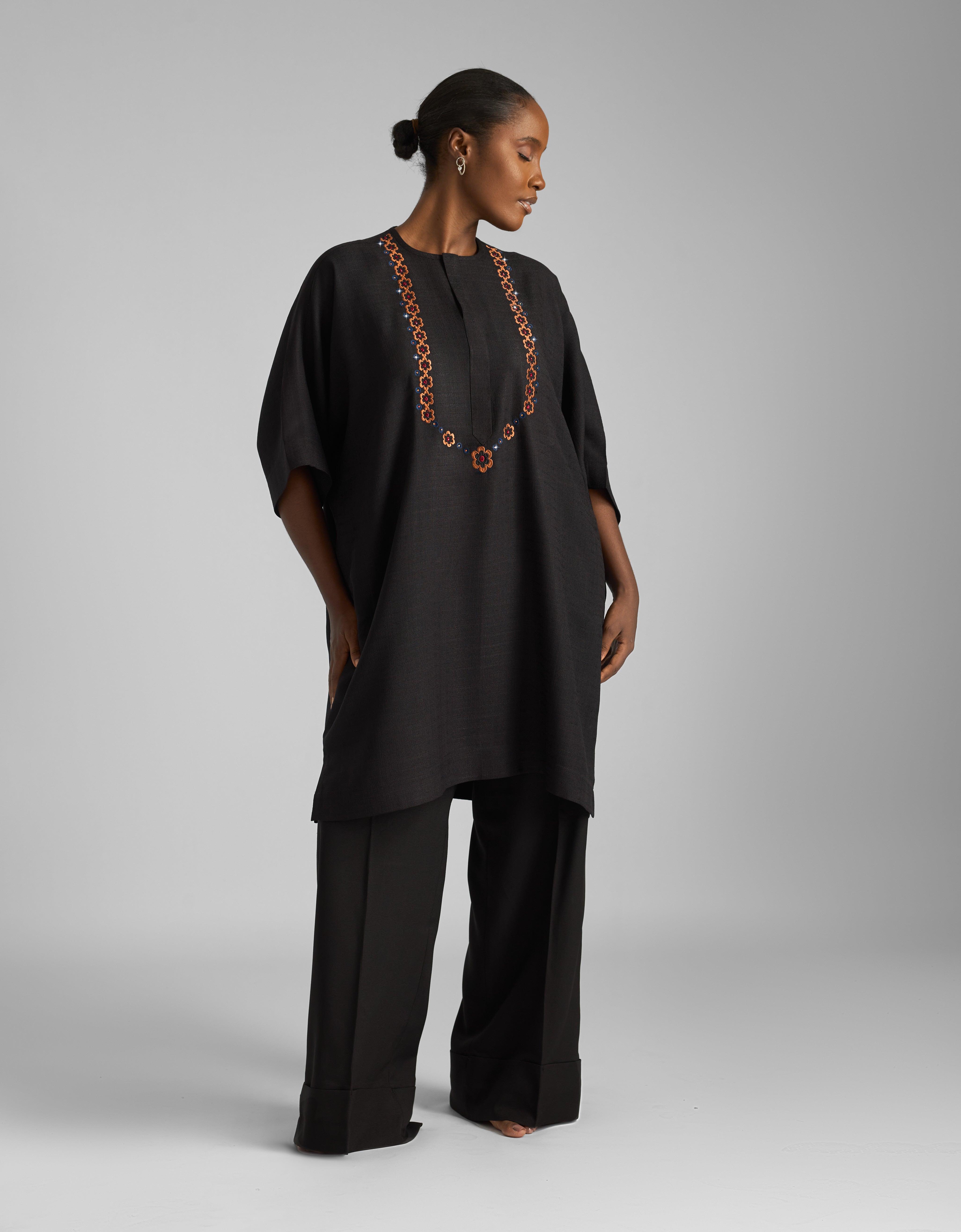 Fujah Female Two-Piece Kaftan 055