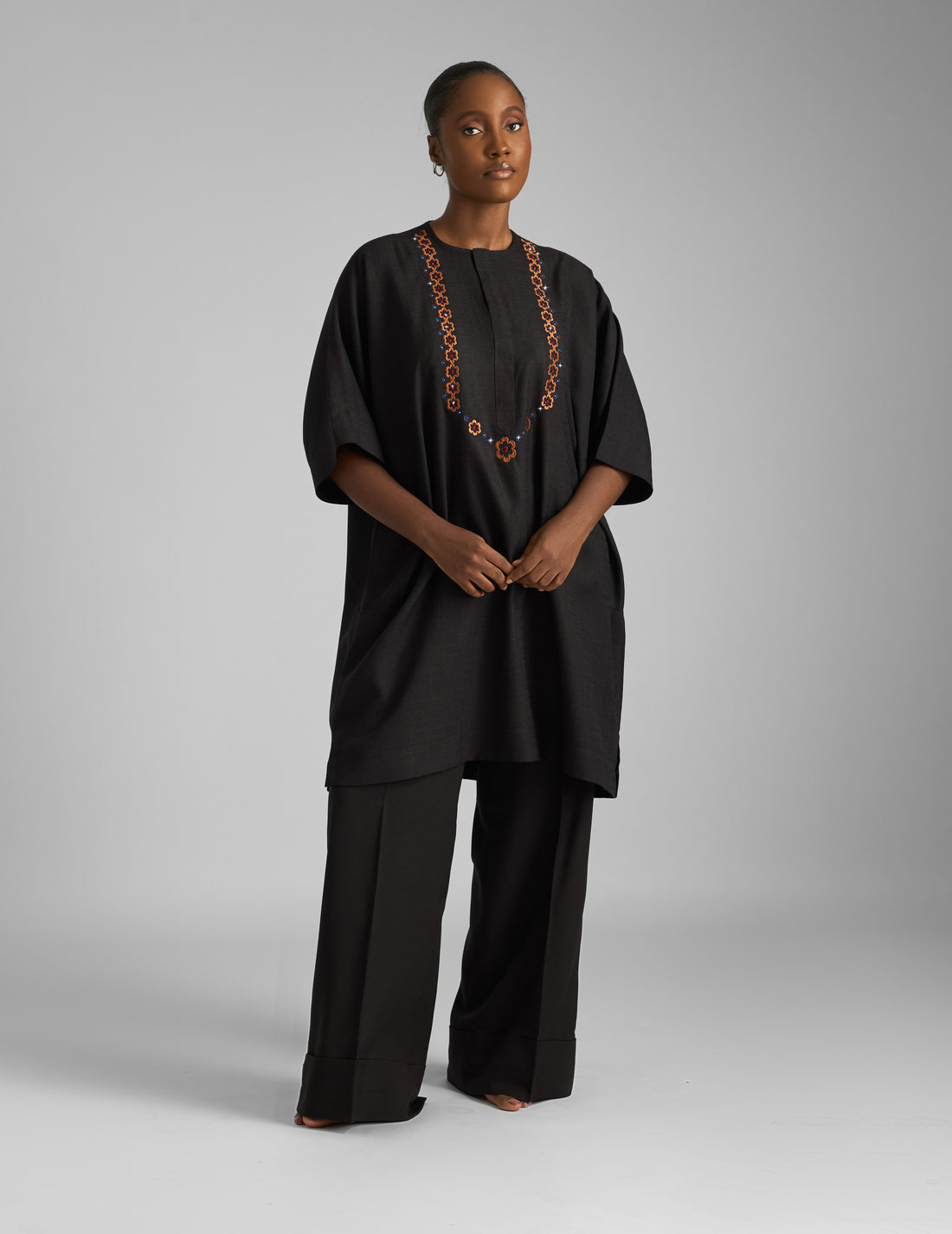 Fujah Female Two-Piece Kaftan 055