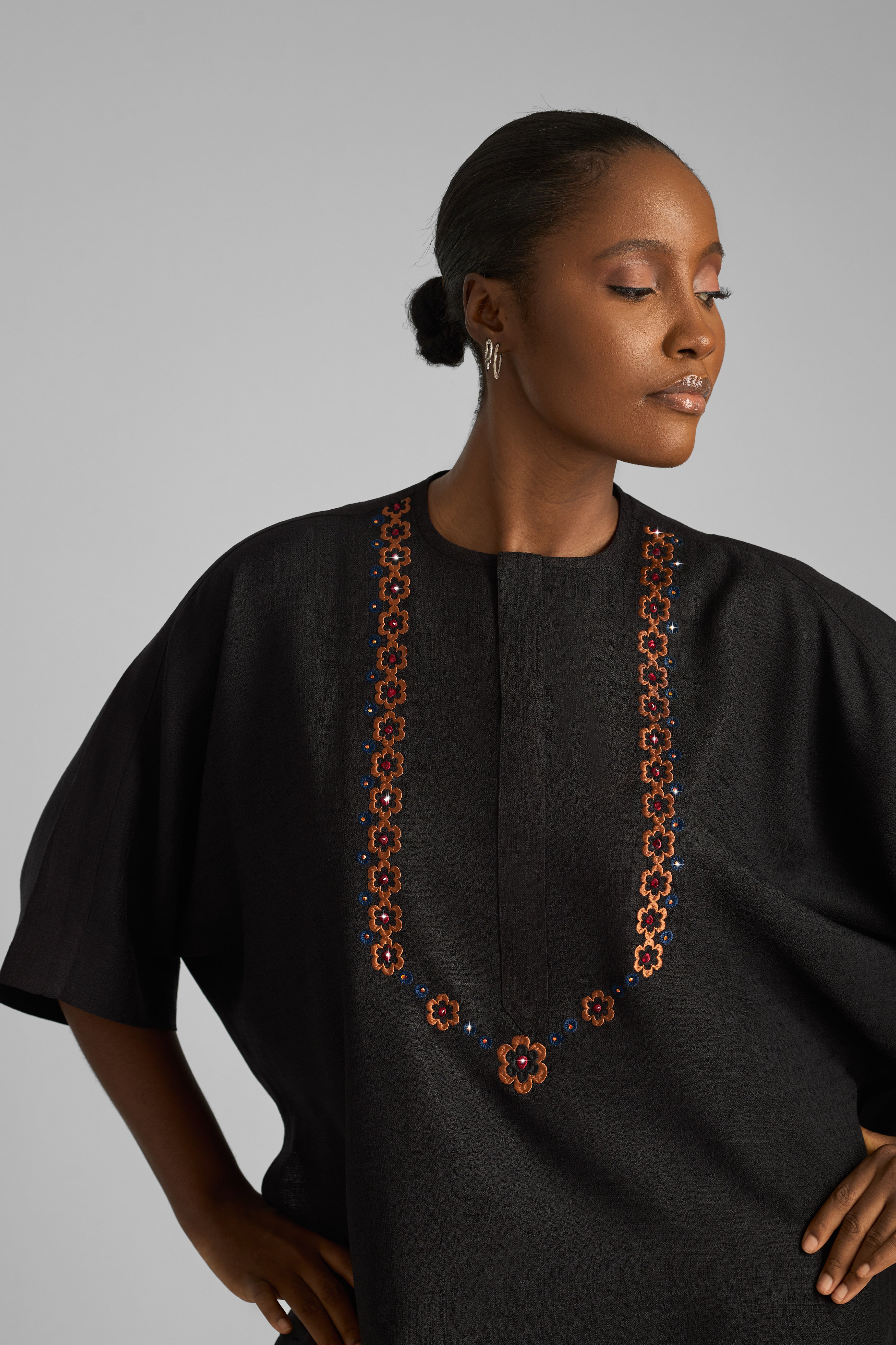 Fujah Female Two-Piece Kaftan 055